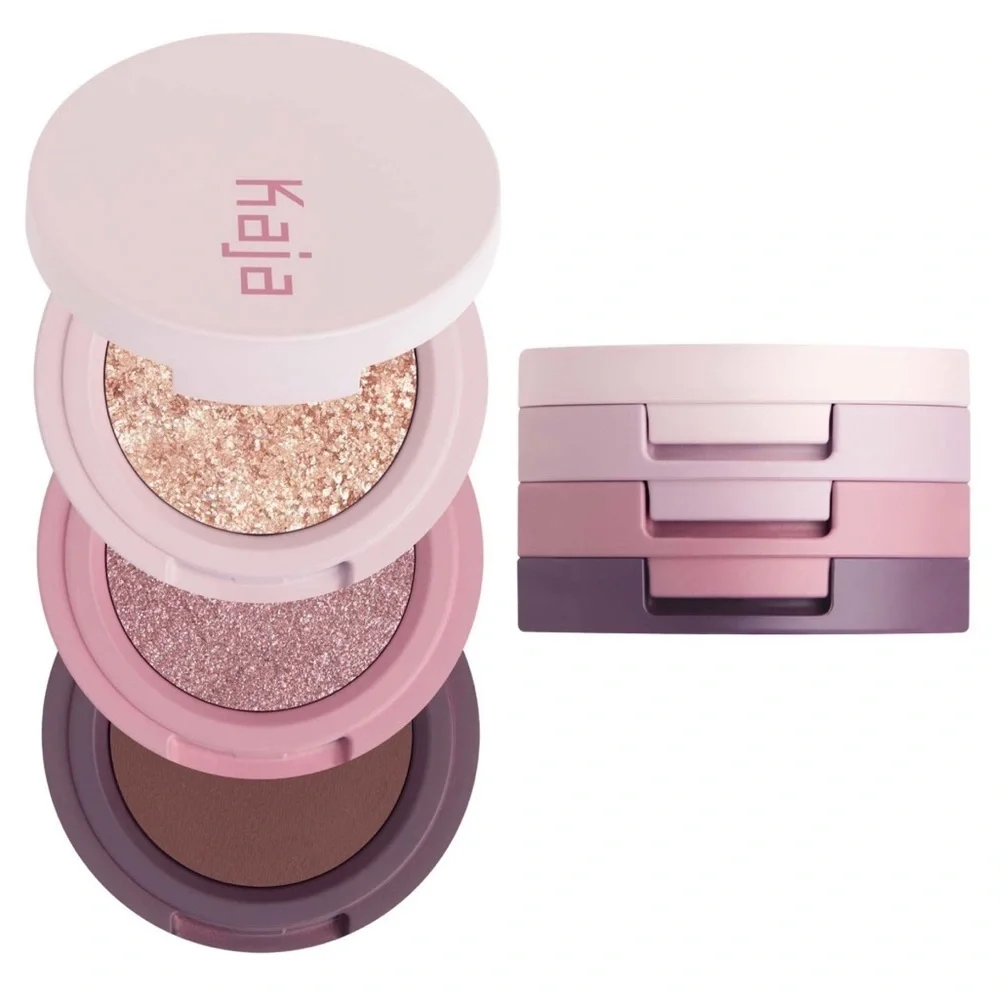 3/$15 🌼 Kaja Beauty Bento Eyeshadow Trio - Chrome, Shimmer & Matte